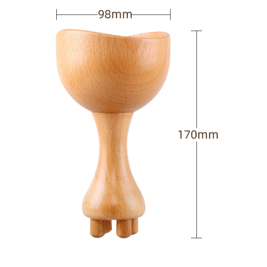 Madeteropia: Handcrafted Wooden Gua Sha & Massage Set