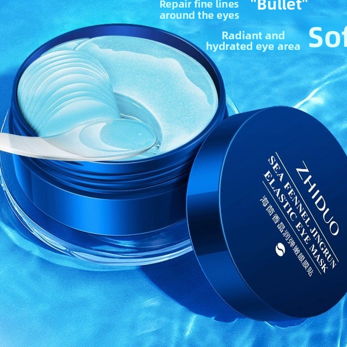 24K Gold Sea Kelp Sculpting Eye Patches • Lift & De-Puff